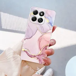 Fashion Shockproof Clear Soft Silicone Phone Case Back Cover - ZTE Blade A55 (TM2001)