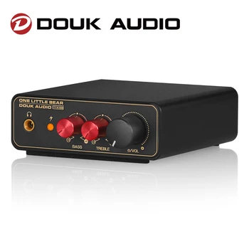 Douk Audio T14-EQ Stereo RIAA MM/MC Preamplificatore da palco Phono Preamplificatore per giradischi domestici con amplificatore per cuffie da 3,5 mm