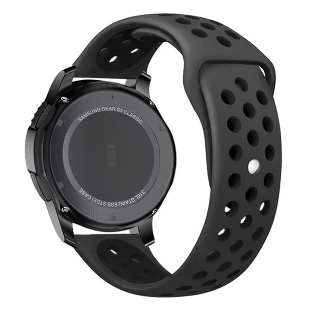 Premium 22mm Silicone Sport Strap