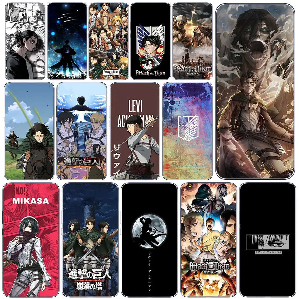 Jaeger Levi Attaches On Titan Eren Cover Case Per Motorola Moto One G8 G7 Play Action Fusion Plus Power Vision Zoom Hyper Macro