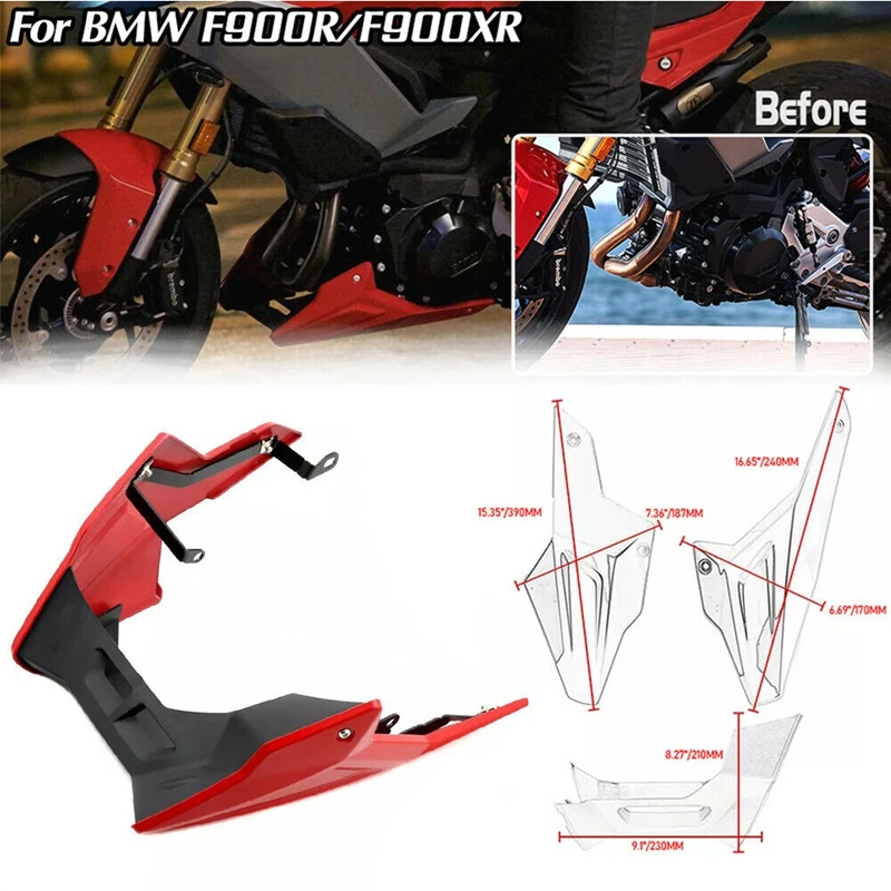 

Motorcycle Accessories Engine Chassis Shroud Fairing Exhaust Shield Guard Protection Cover For BMW F900R F900XR