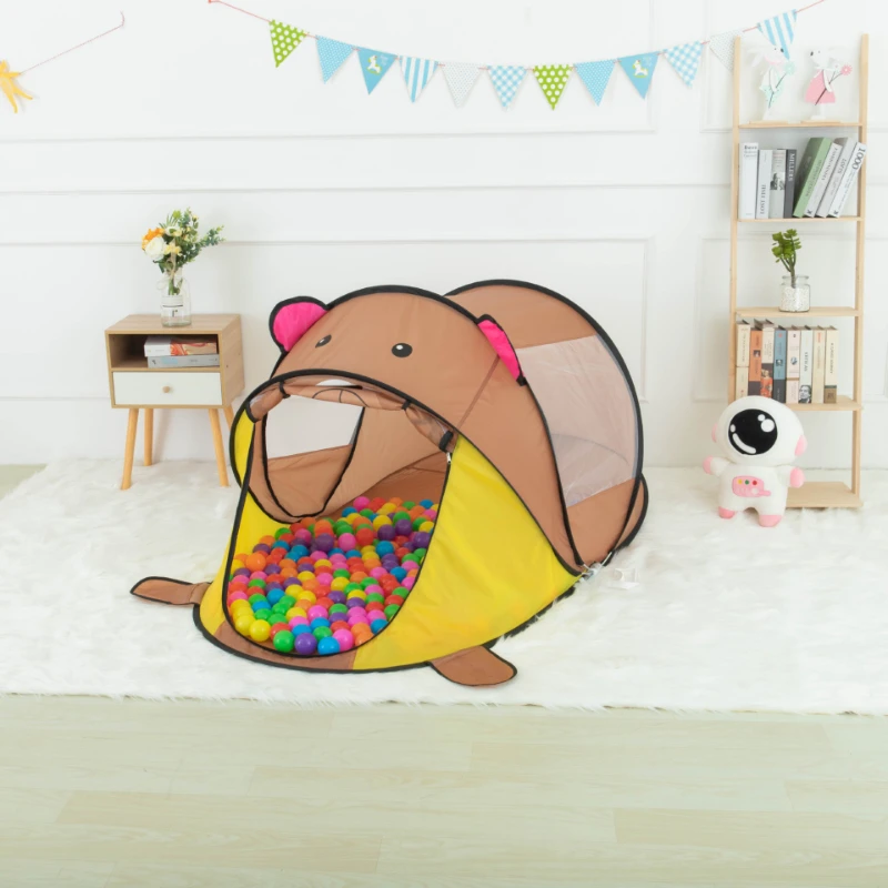 AutomaticPopupSpeedOpenAnimalLargeIndoorToyHouseChildrens