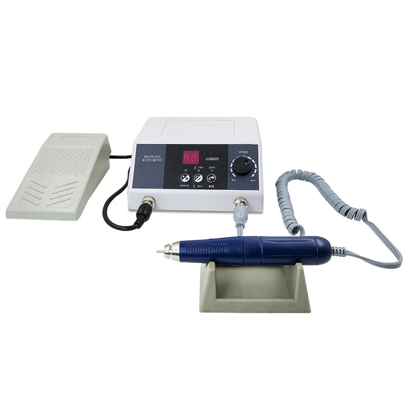 Technician Laboratory Equipment Dental Brushless Grinder Jade Carving Machine 50000RPM Brushless Grinding Micro Motor 4