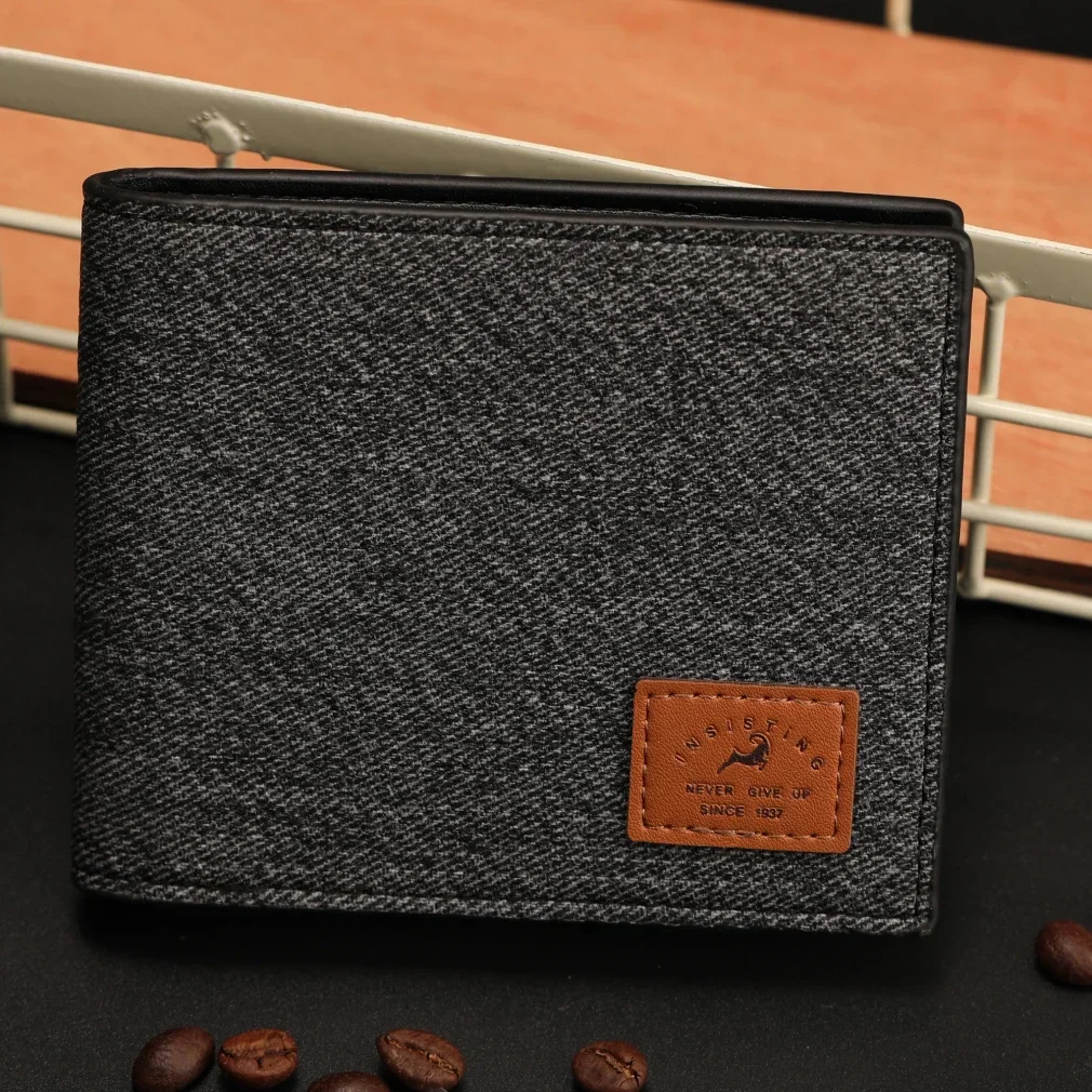 Baborry New small wallets men wallets short men's wallet pu guarantee purse for male purse cartera hombre 3