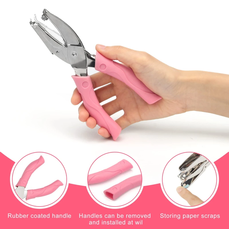 Cute Single Hole Puncher Scrapbooking Paper Craft Shape Cutter