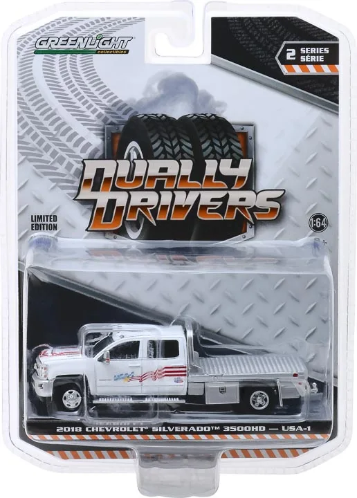 

Модель автомобиля Silverado 2018 Dually, из сплава, 1: 64, 3500