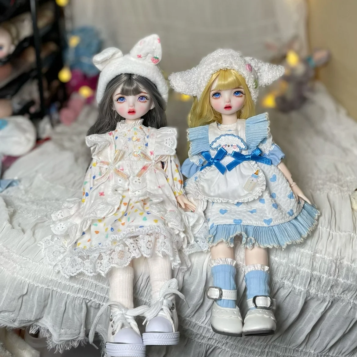 

30cm Doll 1/6 Bjd Doll or Dress Up Clothes Accessories Princess Doll Kids Children's Girl Birthday Gift Toys
