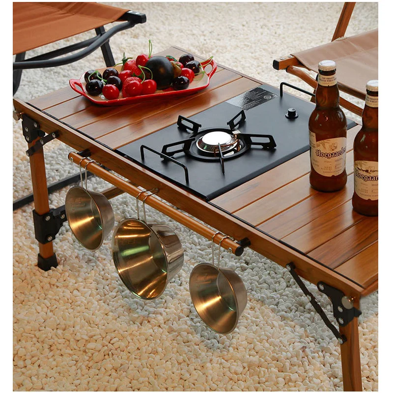 Folding IGT Gas Stove 4000W High Power Stainless Steel Camping Table Stove  Portable Outdoor Picnic Desktop Furnace - AliExpress