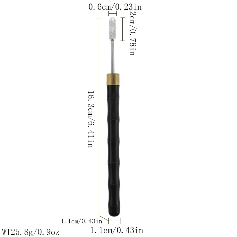 1pc Leather Edge Paint Roller Applicator Edge Oil Finish Tool DIY Leather Dye Painting Pen Craft Tools Accessories