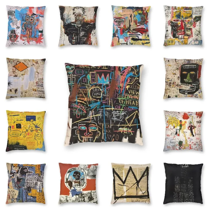 

Home Decor Graffiti Cushion Covers Street Pop Art Pillow Sofa Car Bedroom