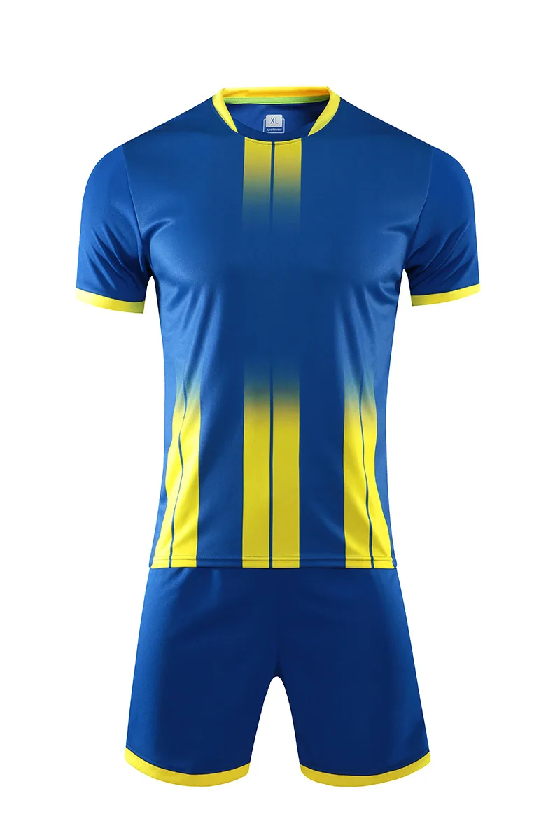 DIY Football Training Set Football Quick Drying Fabric Jerse Futebol Uniform Sportswear Adult Team Jersey Short