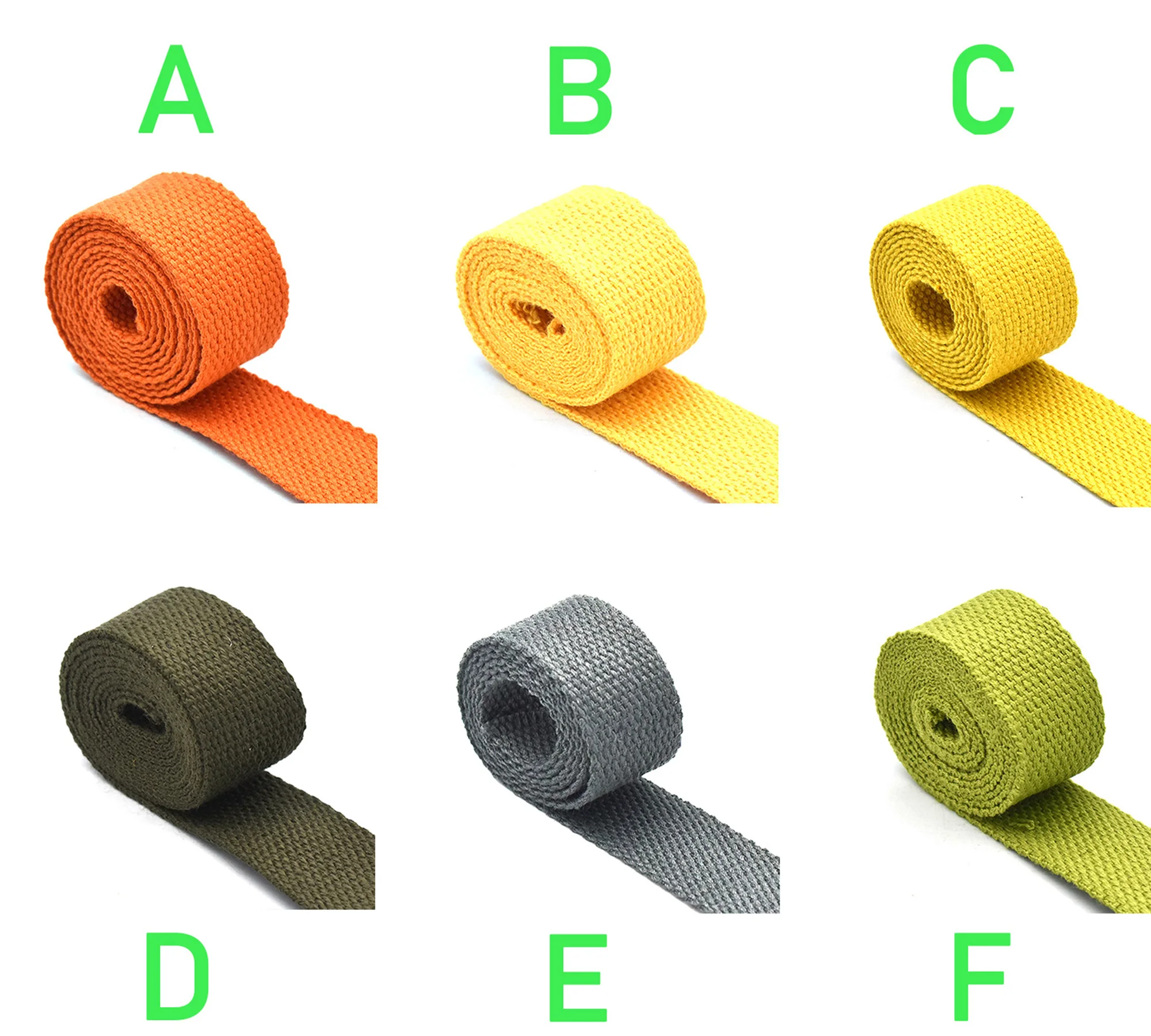 

Soft 25MM Webbing for Dog Collar Polyeater Ribbon Heavy Weight Leash Ribbon More Color Purse Strap Belt Sewing Accessorier