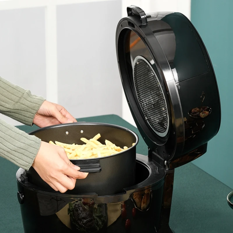 Visual air fryer household large-capacity electric fully automatic stir fry French fries machine new specials