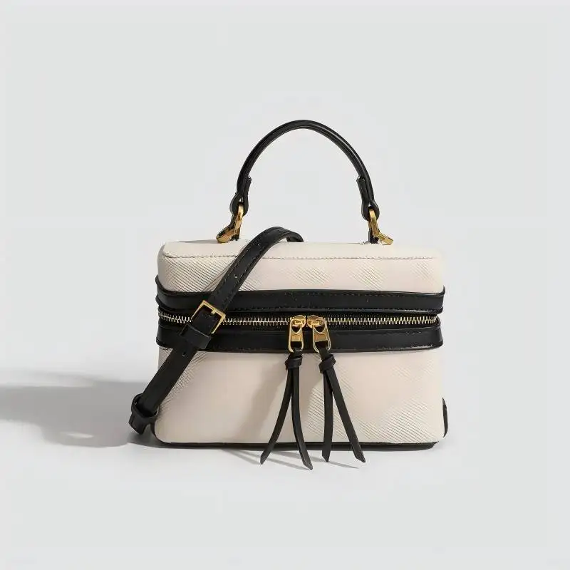 Fashion Box Women Handbags Designer Thick Canvas Shoulder Crossbody Bags Casual Spring and summer Small Purses 2025 bolso mujer