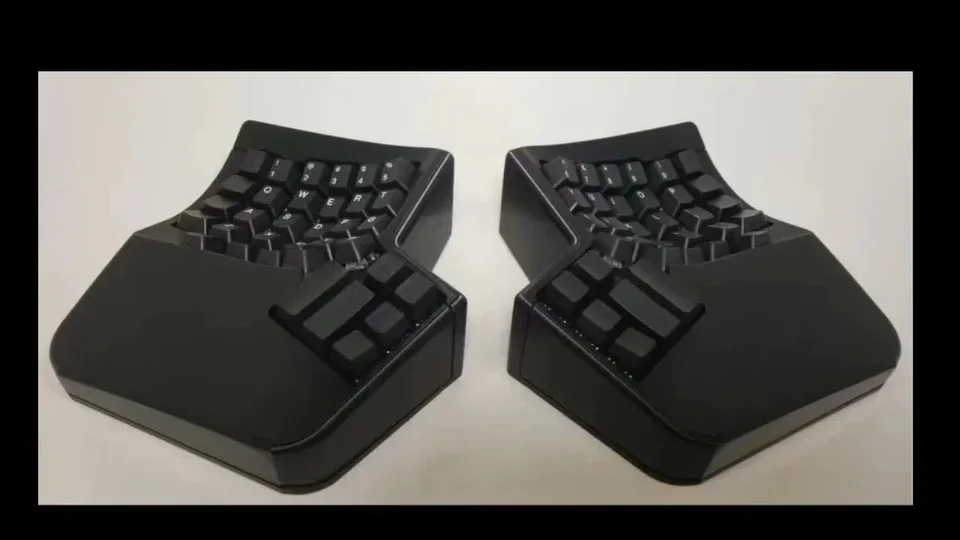 Kinesis 분할 키보드 액세서리, 사용자 정의 3D 인쇄 쉘 바이알 키 Change10-layer 레이아웃 FDM 2.4g 무선 핫스왑 키보드
