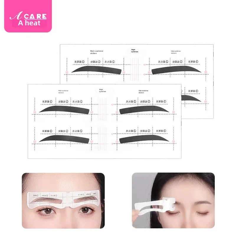 BE1S65 Eyebrow Trimming Tool Complete Shaping Eyebrow Device For Beginners Grooming Scissors Health Beauty