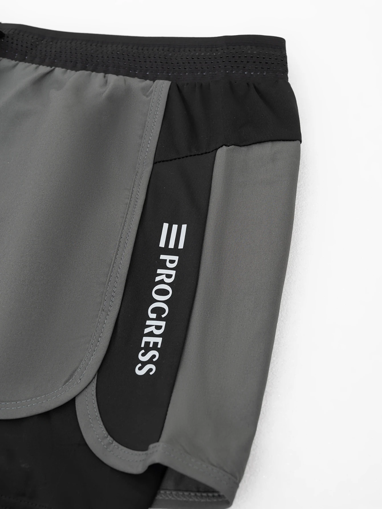 Running Shorts for Men Quick Dry Fit Athletic Workout Shorts 2 in1 With Zipper Pockets With Liner
