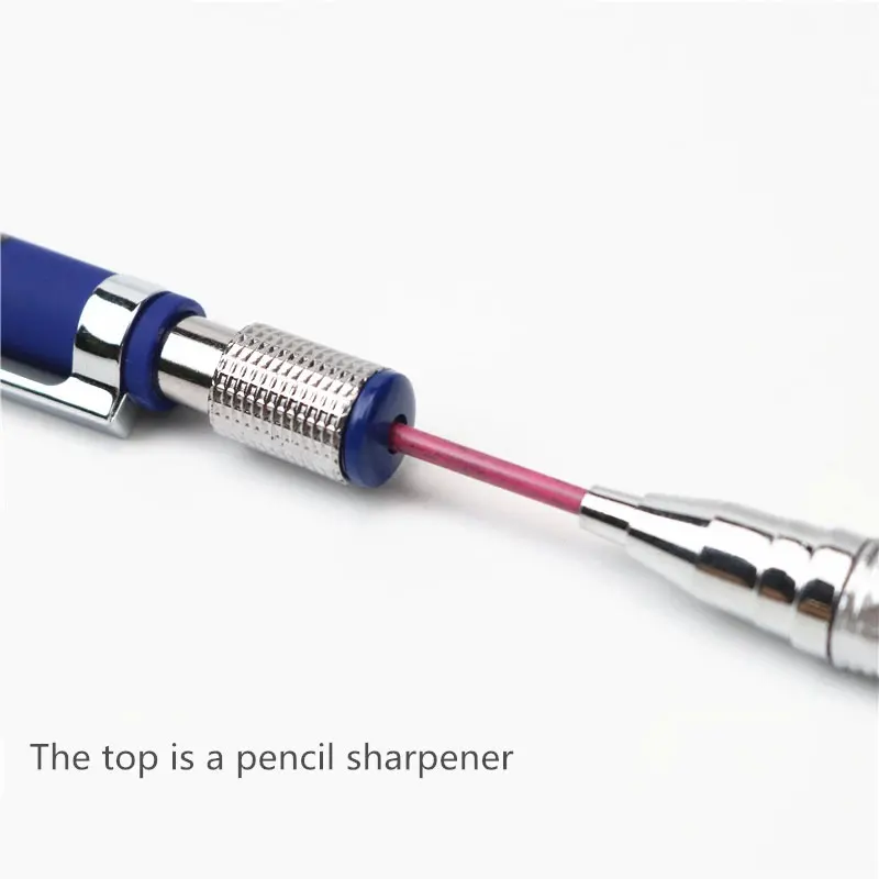 2.0 mm Mechanical Pencils Set 2B Automatic Student Pencils Gray/color Pencil Leads School Pens Supplies Office Kawaii Stationery 4