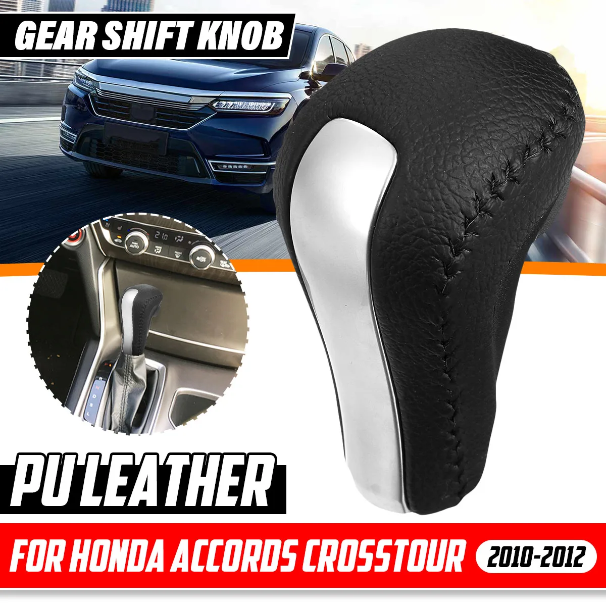Automatic Leather Shift knob Automatic For Accords Crosstour 54130TB0