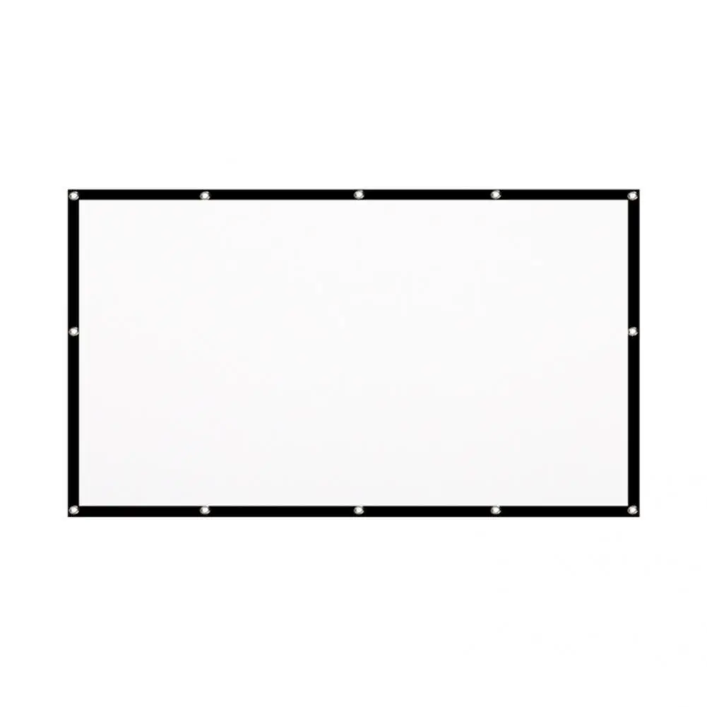 Good Performance Portable 60 Inch 16:9 Simple Thick Projection Movie Screen for Outdoor