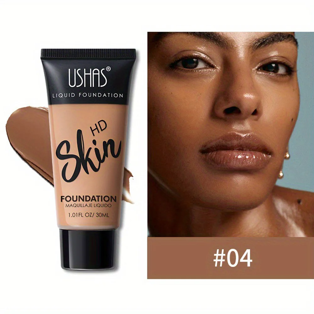24Pcs 4 Colors Skin 24 Hr Extra-Long Wearing Liquid Hydrating Foundation Smooth Gorgeous & Flawless Complexion 6
