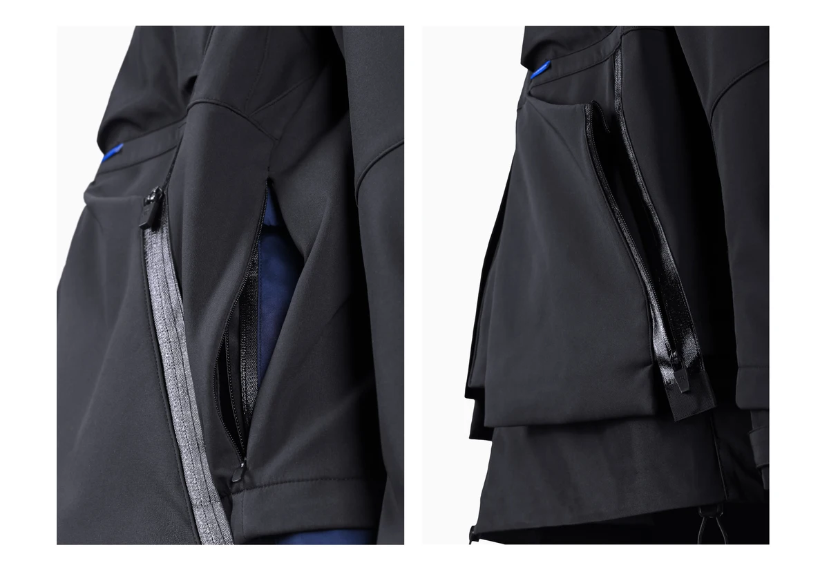 Reindee Lusion 21aw 3in1 all-enviroment waterproof scout jacket outer shell and inner jacket techwear gorpcore