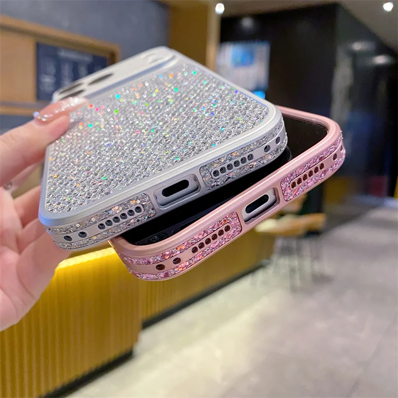 Luxury Glitter Bling Fashion Shockproof Hard Protection Phone Case