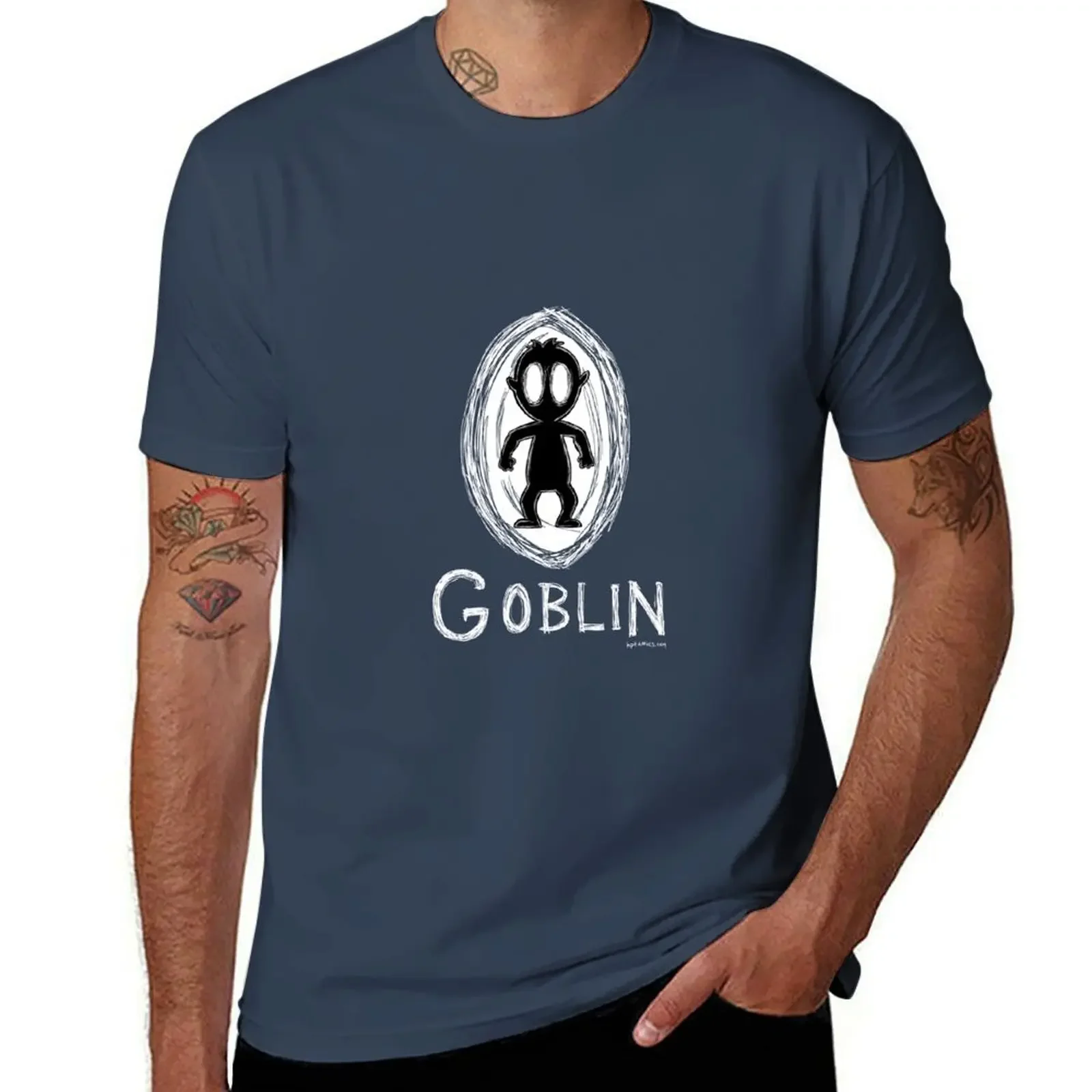 

Goblin T-shirt new edition sports fans slim fit t shirts for men