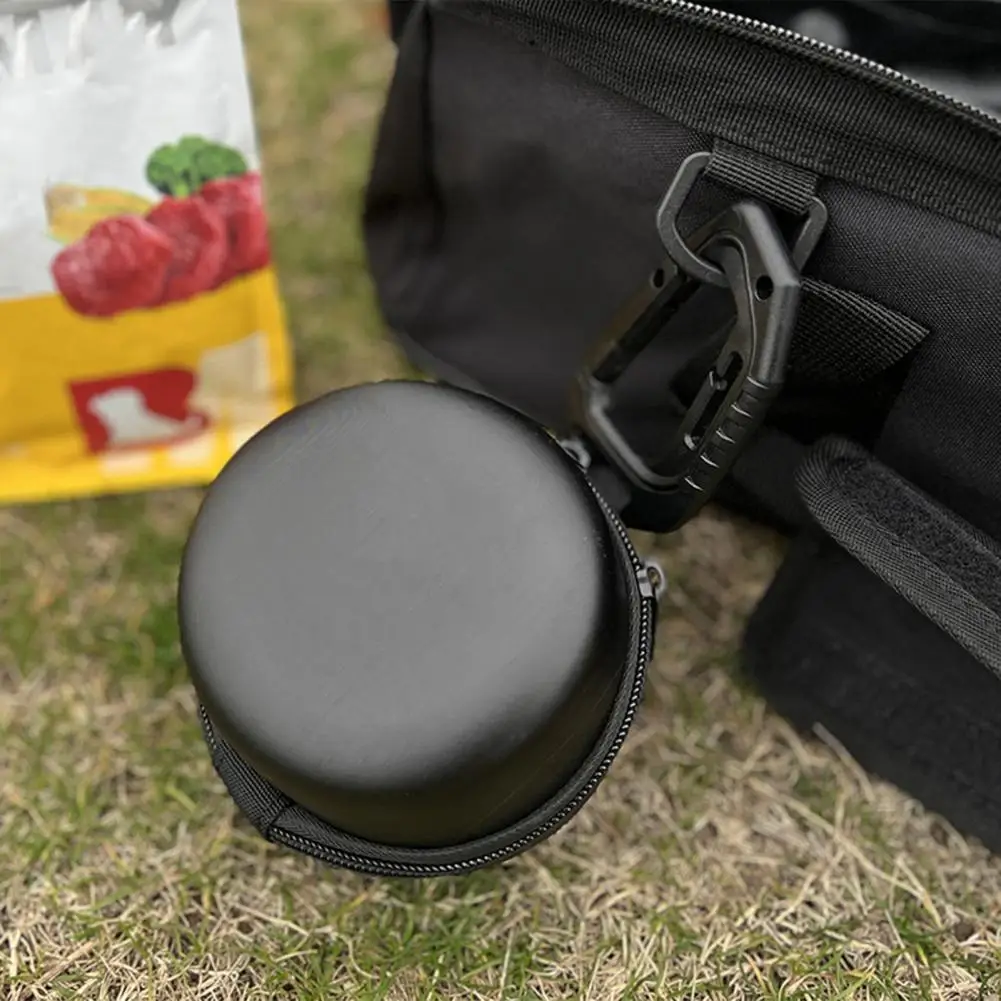 Pet Feeding Station with Stainless Steel Bowls Portable Dog Bowl Set with Storage Case Stainless Steel for Camping for Outdoors