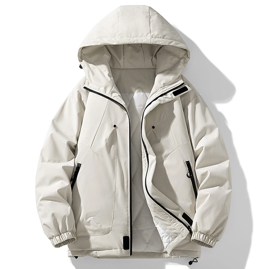 8XL Padded Jackets Men Plus Size Winter Parkas Coat Thicken Warm Black Big Size 7XL Jackets Outwear 3