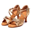 Women's Buckle High/Low Heels Suede Soles Latin Dance Modern Ballroom Cha-Cha Rumba Samba Dance Shoes 1
