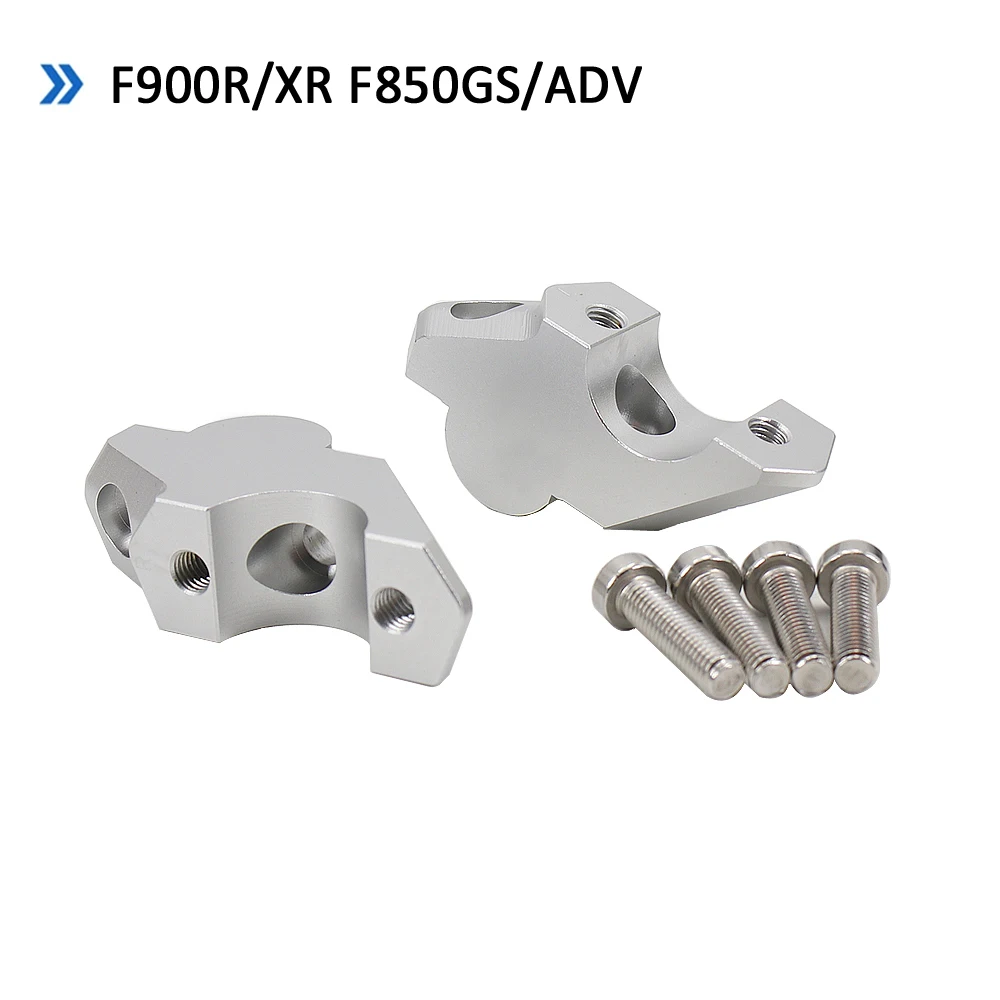 For BMW F850GS Adventure F850GS 28mm CNC Handlebar Risers With Offset Motorcycle For F900R F900XR