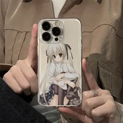 Anime Girl Transparent Phone Case - Artful Protective Cover for Xiaomi Redmi 14C (T-TM192C118B1)