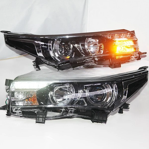 Pair of For Corolla Altis LED head lamp 2014 year for toyota LD V1