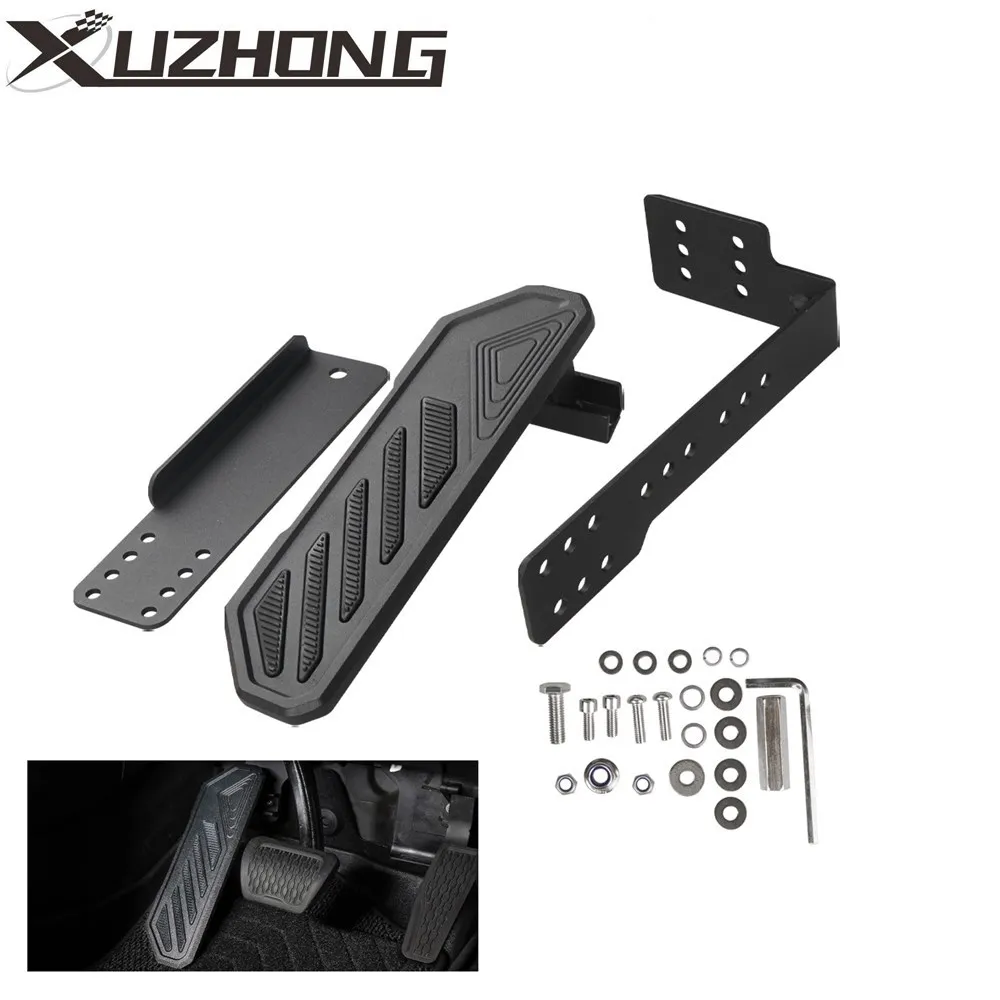 thumbnail image 2 of Flynsu Dead Pedal Foot Rest Pad Replacement For 2007-2023 Jeep Wrangler JK JL 4XE 2 of 14