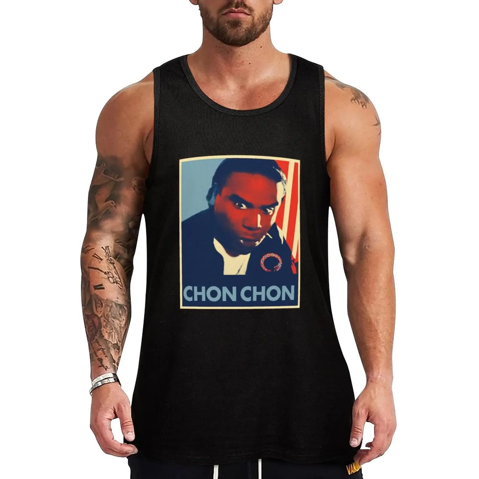 

New Blood in Blood out - Chon chon Tank Top gym clothes man cotton t-shirts man gym clothing