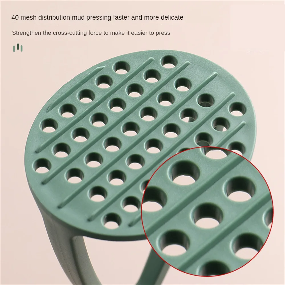 Potato Masher Pressed Potato Ricer Puree Juice Maker Portable Potato Pusher Smooth Mashed Potatoes Crusher Fruit Tools Home Kitchen