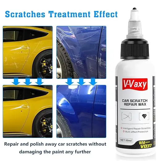 V-vaxy Car Scratch Repair Wax Eliminating Scratches Restoring Shine Paint Scratch Restorer Reforming Surface Repair Wax