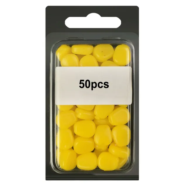 Esche Morbide Per Pesca Al Mais - 50 Pezzi, Galleggianti, Per Carpa E Pesce Bianco - Foto 12
