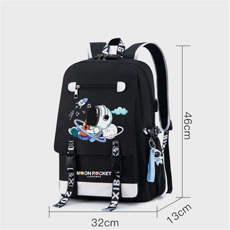 Kids Backpack Children School Bags for Boys Astronaut School Backpack Waterproof Primary Schoolbags Book Bag Mochila Infantil 2