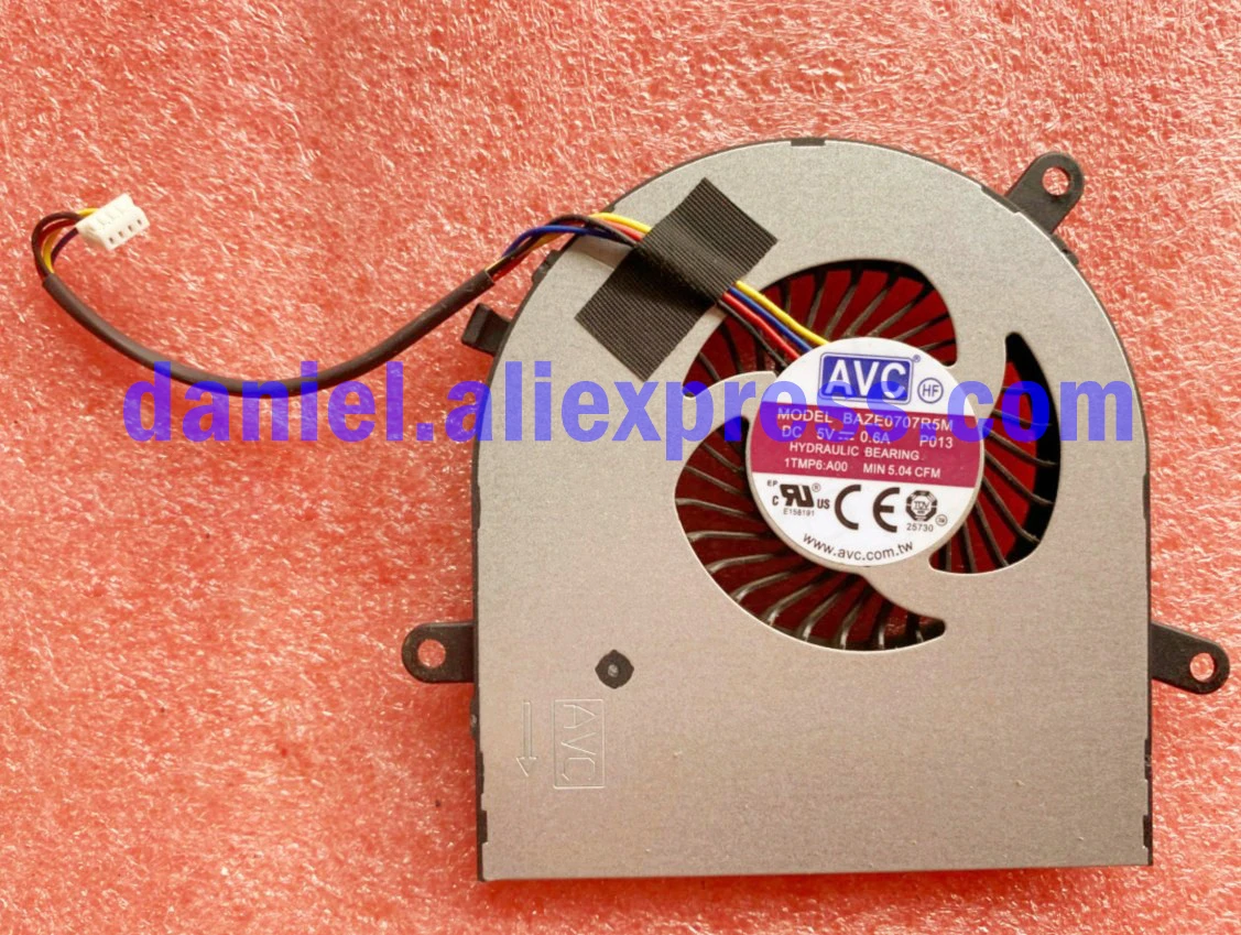 

Original BAZE0707R5M 01TMP6:X02 DC5V 0.6A Inspiron 24-3475 3477 5490 All-in-one cooling fan