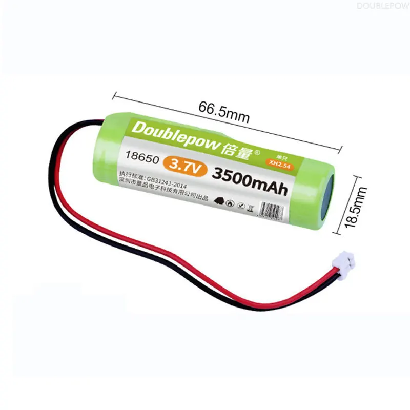 3.7V Rechargeable Lithium Battery Pack 18650 2200mah 3000mah Fishing LED Light Bluetooth Speaker 4.2V Emergency DIY