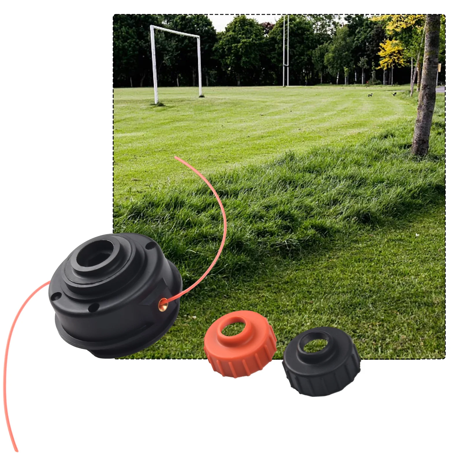 Trimmer Kop Voor Vakman Wc205 Wc210 Wc215 Wc2200 Ws205 Ws210 Ws215 Ws215 Ws2200 Tuin Bosmaaier Strimmer Onderdelen Met Bump Knop