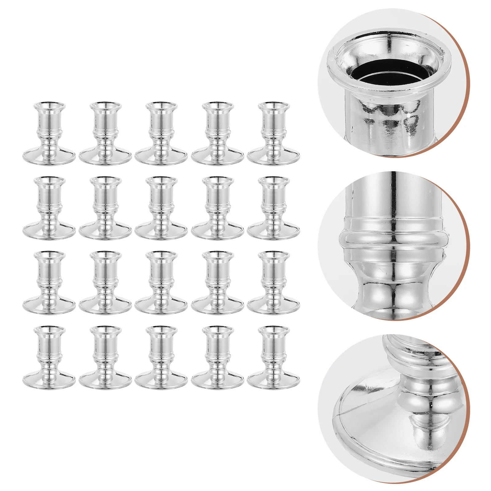 

10/20PCS Candle Bases Plastic Electric Candle Bases Electric Candle Holders Plastic Candle Stands For Decoration Candle Holder