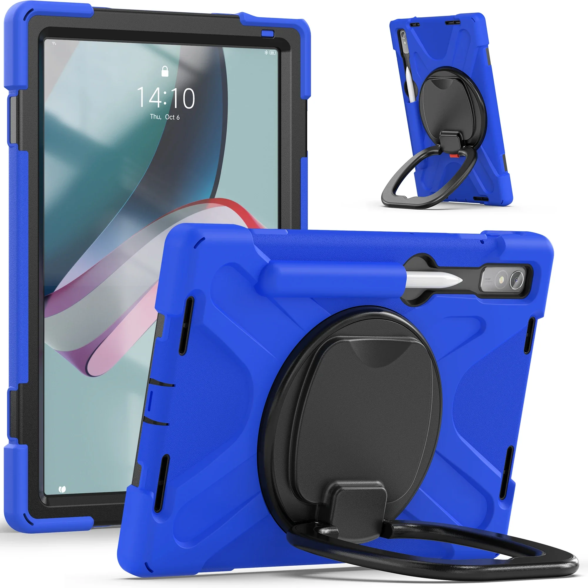 Heavy Duty Tablet Case with 360° Rotatable Handle Grip
