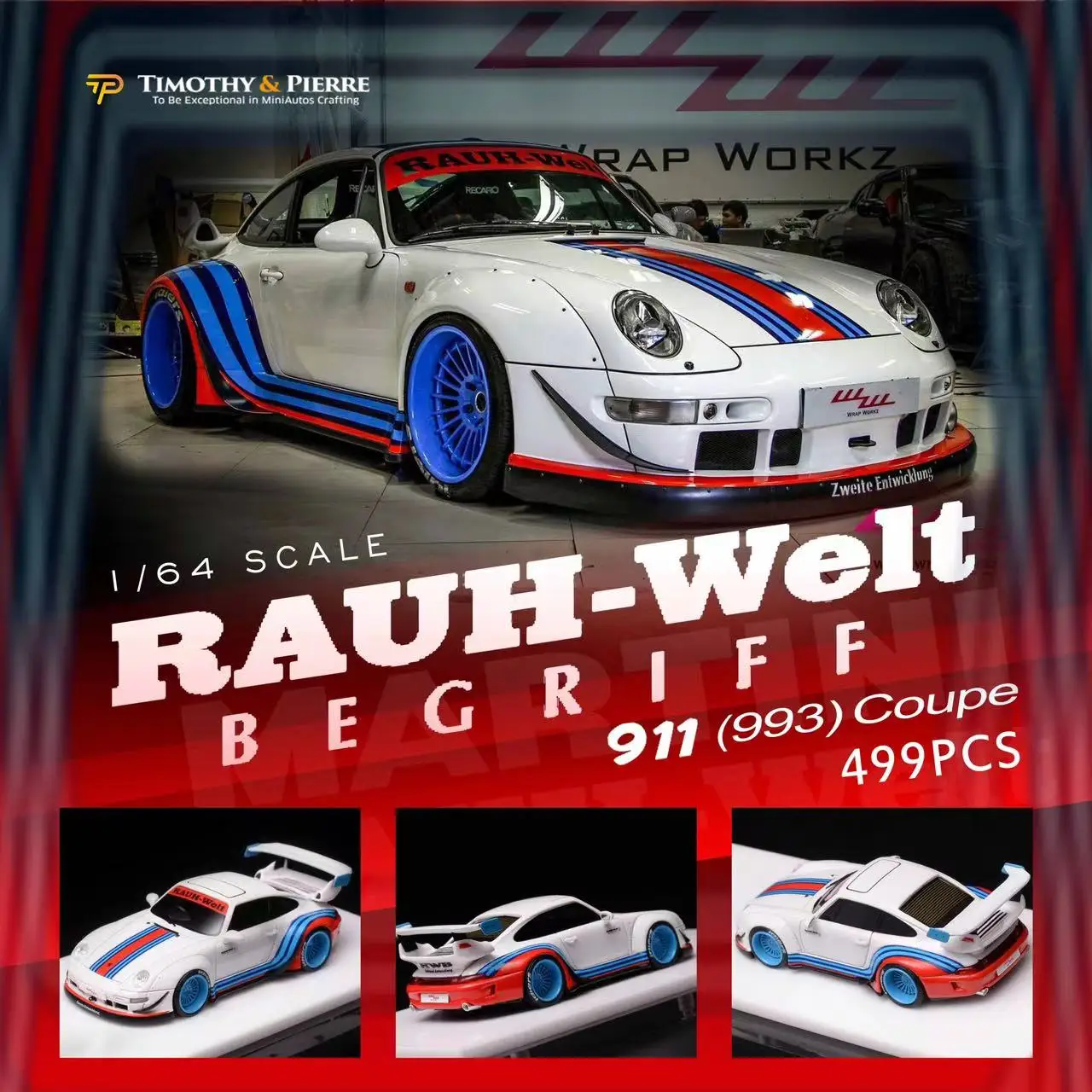 1/64 Timothy and Pierre Porsche 911 RWB 