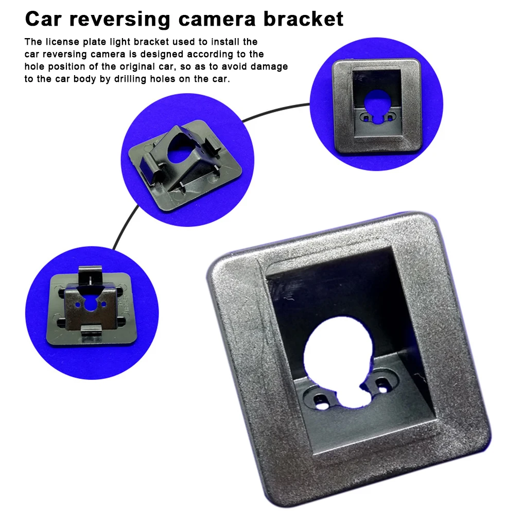 

Car Rear View Camera Bracket Cover Mount Vehicle Automobile Holder