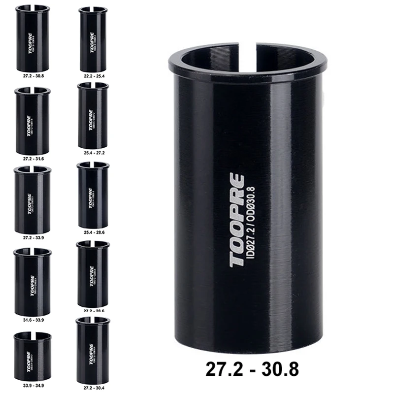 Description Picture 4 of itemMTB Bicycle Bike Seat Post Shim Tube Sleeve Reducer Seatpost Converter Adapter For 222/254/27 2/31 6/339 Hole Diameter Seat Tube