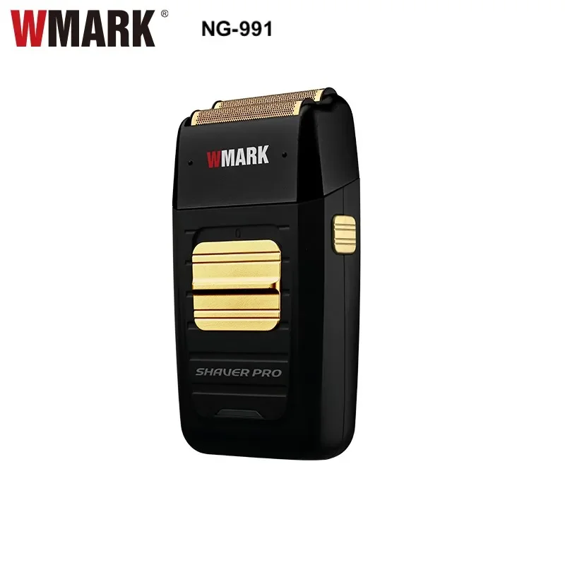 

WMARK New NG-991 Barber Electric Shaver Beard USB Electric Razor Salon Finish Trimmer for Men Oil Head Shaving Machine Push