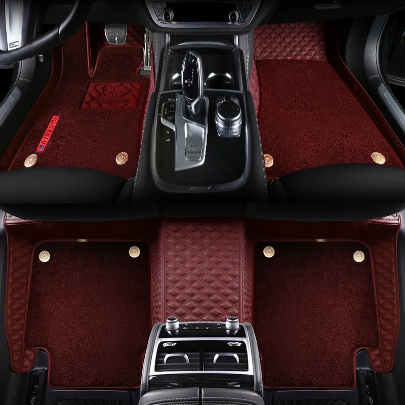 Custom Fit Car Floor Mat Accessories Interior ECO Diamond Stripes Thick